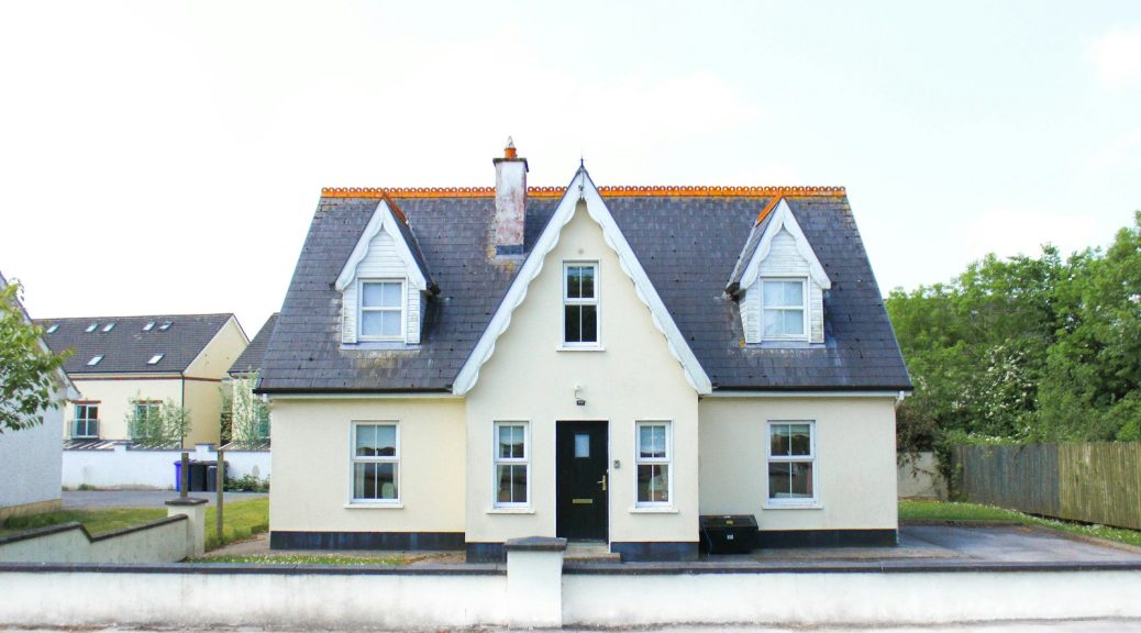 white and brown concrete house